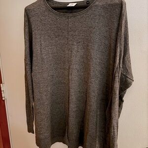 CAbi Charcoal Knit Top
